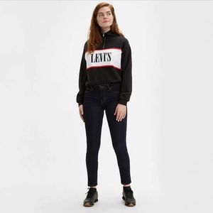Levi's 711 Skinny Jean's in Dark Rinse